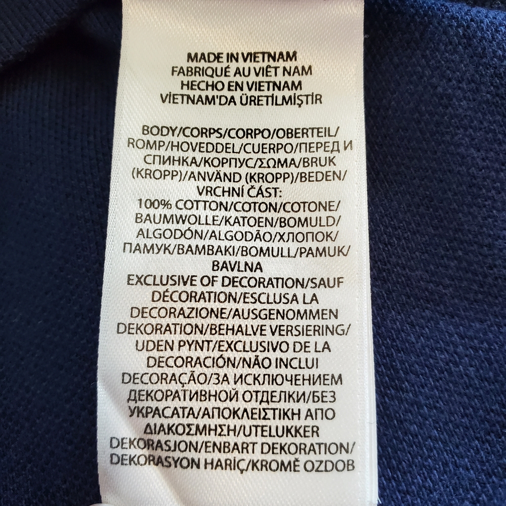 Polo Ralph Lauren Men's Shirt, Navy (Size XL) - Picture 7 of 8